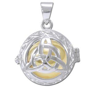 Engle kalder / Engleklokke med Treenighedssymbol - u/kde