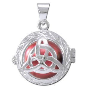 Engle kalder / Engleklokke med Treenighedssymbol - u/kde