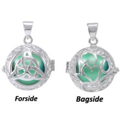 Engle kalder / Engleklokke med Treenighedssymbol - u/kde