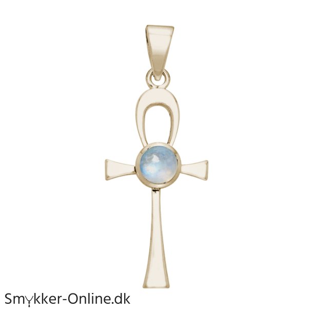Ankh kors med M�nesten - u/k�de