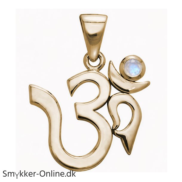 AUM vedh�ng med M�nesten - 26mm - u/k�de