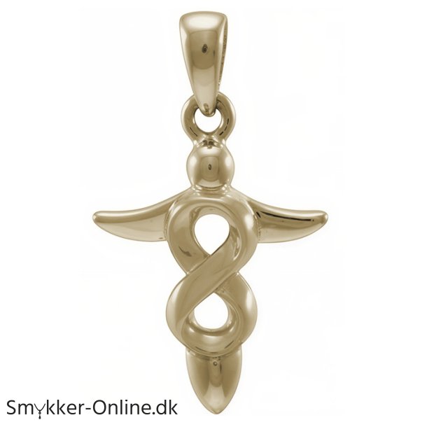 Vedh�ng Engel med Uendelighedstegnet - 29mm - u/k�de