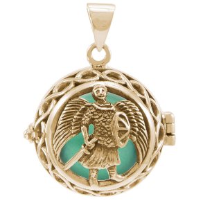 Engleklokke / Harmony ball med rkeenglen Michael - u/kde