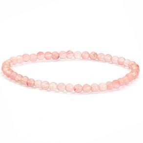 Armbnd Kirsbr Kvarts - 4mm