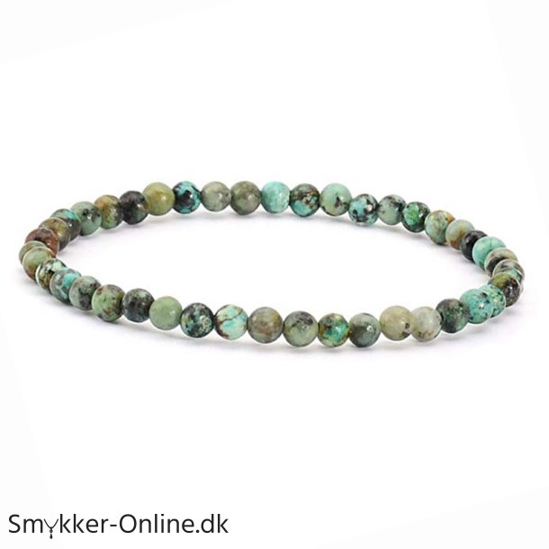 Armbnd Afrikansk turkis - 4mm