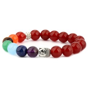 Chakra Buddha armbnd - Lykkearmbnd