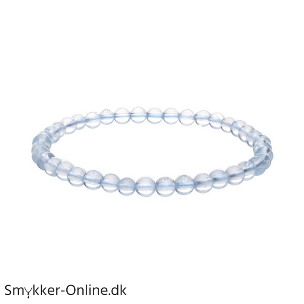 Armbnd Akvamarin - 4mm
