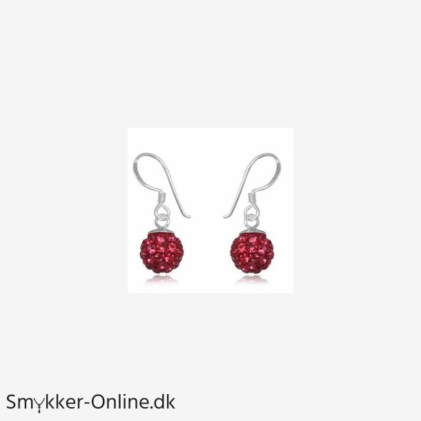 reringe med Swarovski krystaller - 21mm - pr par