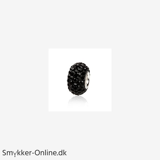 Charm led med swarovski krystaller