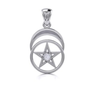 Vedhng med Pentagram og Mnesten - 26mm - u/kde