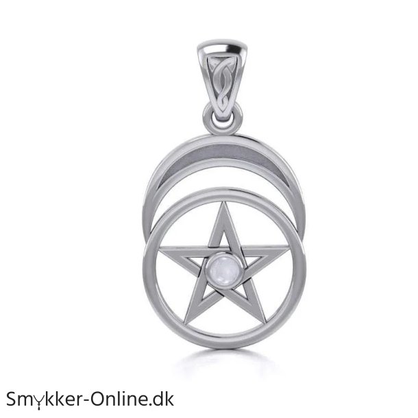 Vedhng med Pentagram og Mnesten - 26mm - u/kde