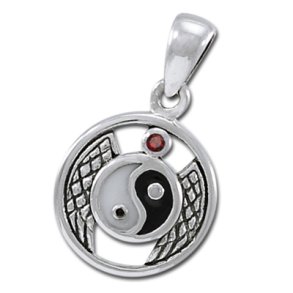 Yin Yang vedhng med Rd Granat - u/kde