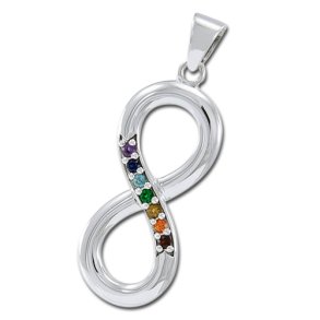 Chakra Uendelighedstegnet vedhng - 45mm - u/kde