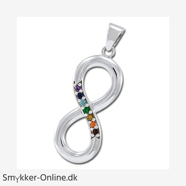 Chakra Uendelighedstegnet vedhng - 45mm - u/kde