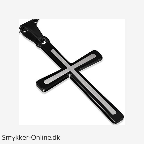 Kors Vedhng i stl - 55mm - u/kde