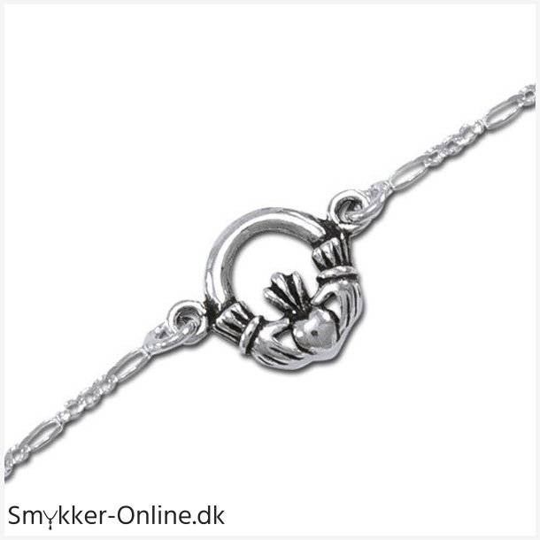 Ankelkde med Claddagh - 20,5cm
