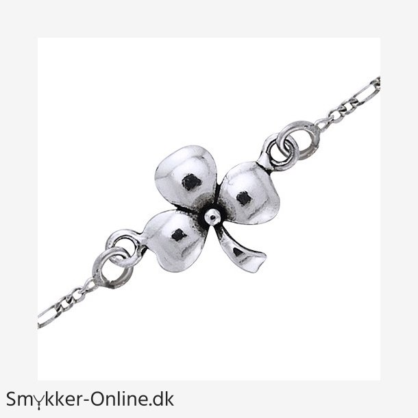 Armbnd med 3 klver - 20,5cm