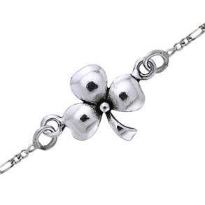 Armbnd med 3 klver - 17cm