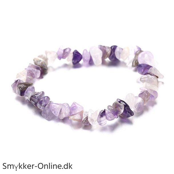 Armbnd Ametyst - Krystal Chips